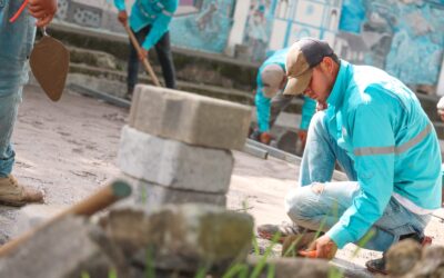 DOM renueva calles del casco urbano de Villa El Rosario, Morazán