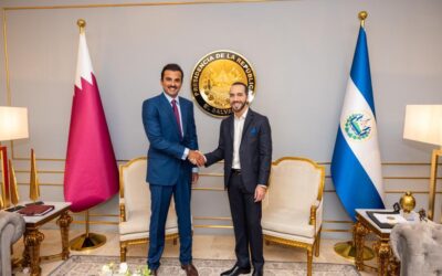 Emir de Qatar destaca los logros que El Salvador ha tenido en Seguridad