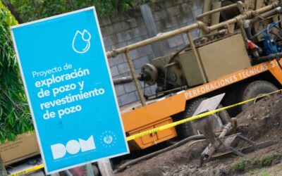 DOM inicia proyecto de agua potable en Masahuat, Santa Ana