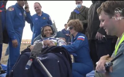 Frank Rubio regresa a tierra después de estar más de un año en el espacio