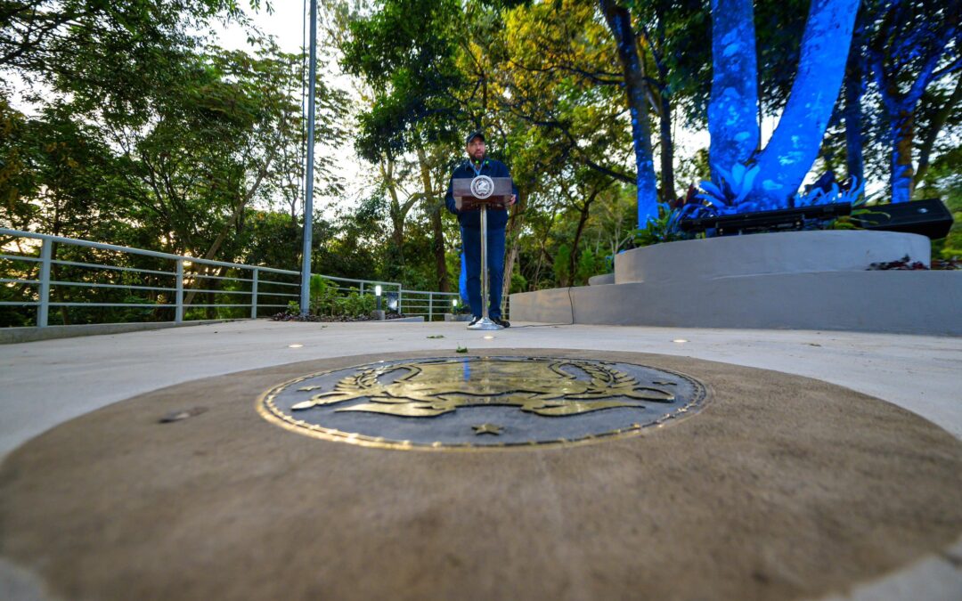 Alcalde Mario Durán inaugura EcoParque en La Cima