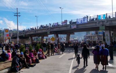Protestas en Guatemala incrementan costos de la canasta básica