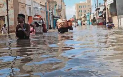 Inundaciones en Somalia cobran la vida de más de cien personas