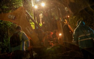 DOM realiza trabajos de mitigación en Ciudad Arce
