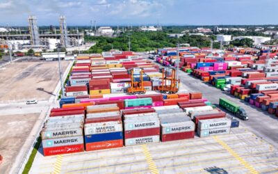 Gobierno amplía patio de contenedores en el puerto de Acajutla