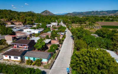 DOM entrega nuevo proyecto vial en El Porvenir, Santa Ana