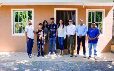Gobierno entrega viviendas a familias de cantón La Danta, Ahuachapán