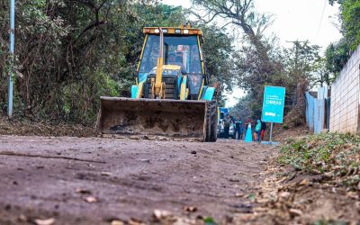 DOM inicia trabajos de mejoramiento de calle que conecta Armenia con Ateos en Sonsonate