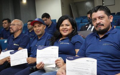 Empleados de TEXTUFIL reciben Curso de Manejo Defensivo por parte del ISSS