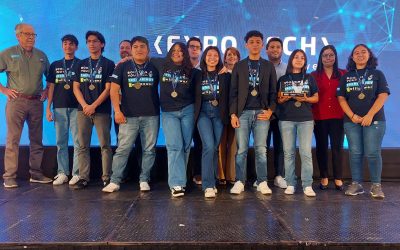 Estudiantes «Supérate» presentes en la Expo Tech 2025