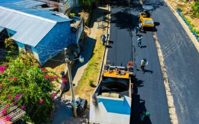 Alcalde Urbina restaura la red vial de Apopa