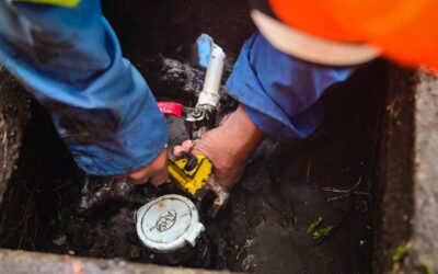 ANDA repara fuga de agua en avenida Las Camelias